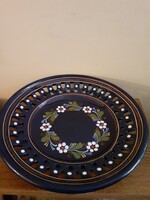 Handmade majolika falitál átm.30 cm