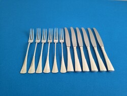 Silver Breakfast Set with English Rib Pattern
