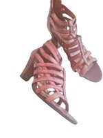 Puha Mályva Női Magassarkú, Szandál. Méret: 40.-es Kód: CSZ 149  Puha Kényelmes, Mályva Színű, Női,