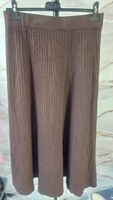 SHEIN CURVE OXL őszi szoknya – hosszú, vastag kötött, 94 cm