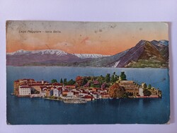 Régi képeslap Lago Maggiore – Isola Bella 1935