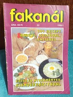 Fakanál magazin - 101 recept babbal, borsóval, lencsével (1996/1. szám)