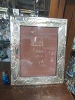 Ezüst 925 Nagyméretű Jelzett Asztali Képkeret.32 x 26.5 cm.