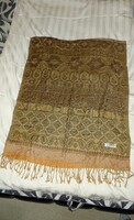 Pashmina kétoldalas kasmírmintás nagy sál