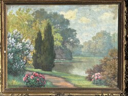 Tordai Székely Mihály - Parkrészlet..60x80cm+k