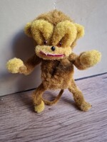 Retro drótos gibbon játék figura 19 cm   60-as évek