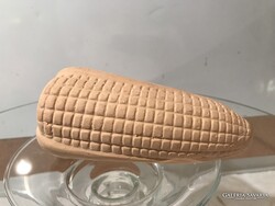 SZOBOR - KUKORICA - TÖMÖR - TERRAKOTTA  - 14 x 6 cm  - KÉZMŰVES - OSZTRÁK