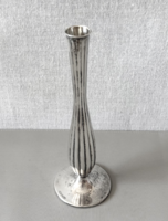 Ritka Art Deco ezüstözött alpakka váza – Gayer & Krauss (GK), 1930-as évek