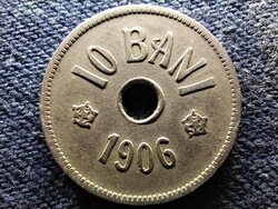 Románia I. Károly (1866-1914) 10 Bani 1906 J
