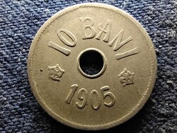 Románia I. Károly (1866-1914) 10 Bani 1905
