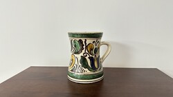 Korondi Ceramic Mug (1980) – Signed by Győrfi Imre, Perfect Condition!