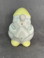 Aquincumi Ősz Szabó Antónia  porcelán figura törpe  Hapci