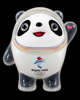 Beijing 2022 Bing Dwen Dwen Olympic Mascot (Original) – 25 cm – First Edition