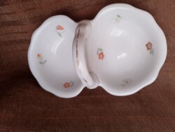 Zsolnay Spice Jar with Scattered Floral Pattern