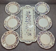 Zsolnay bamboo pattern sandwich set #2