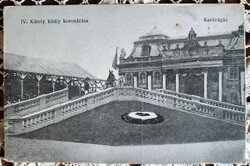 KORONÁZÁS 1916 UTOLSÓ MAGYAR KIRÁLY IV. KÁROLY KORABELI EREDETI FOTÓ - FOTÓLAP