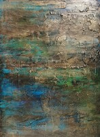 Baján Ildikó festmény 80 x 60 cm.