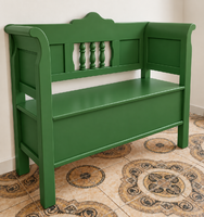 Chest box, bench, seat, lift-up chest 120 cm