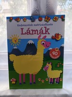 Kedvenceink matricásfüzete Lámák