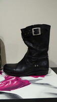 PLDM by Palladium valódi bőr motoros csizma / biker bakancs – 40 (26cm)