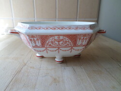 Antik angol Minton porcelán tálka fedél nélkül
