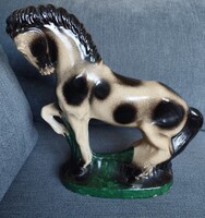 Kerámia ló, kerti dekoráció 30 cm