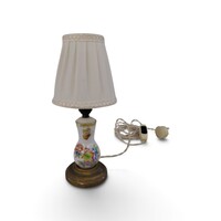 Herendi Viktória mintás porcelán lámpa,réz foglalattal.