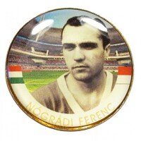 Magyarország,Aranyozott 50 forint - A magyar foci legendái - Nógrádi Ferenc aUNC+ nikkel
