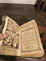 Tót Biblia, (Énekeskönyv) 1902-ből, masszív bőr kötéssel