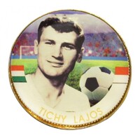 Magyarország,Aranyozott 50 forint - A magyar foci legendái - Tichy Lajos aUNC+ nikkel
