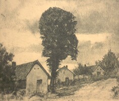 (N) Beron Gyula (1885 – 1971) : Tanya fával