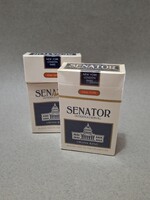 Régi Senator cigaretta bontott és bontatlan, 2 db egyben