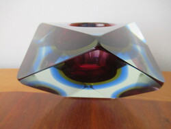 Large Sommerso Artist Glass, Murano