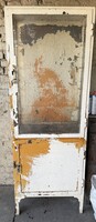 Orvosi vitrines fém szekrény 1920-as évekből loft industrial alap