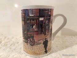 BERNARD Mc MULLEN - Year 1999 - MUG - ROUND PATTERN - PORCELAIN - 2.5 dl - PERFECT CONDITION