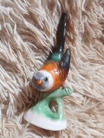 Bodrogkeresztúri kerámia madár figura (kb. 16x6 cm)