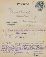 CH 127 - Svájc - Antik levelezőlap 1910-ből – Helvetia bélyeggel