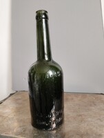 Antik Haggenmacher Sörgyárak R.T. sörösüveg – 0,45 l, Kőbánya (1910-es évek)