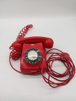 Retro Red Rotary Phone CB76MM