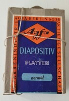Antique Agfa Diapositiv Plate Glass Photo