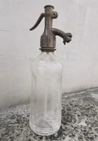 Hollóházi Michael Schlitz Planaka 1928s soda bottle. Same design!
