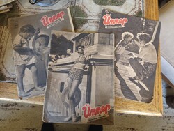 Ünnep magazinok ,(1941.06, 1942.07,1942.08 havi)