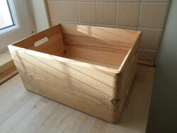 Fenyőfa tároló doboz 40 x 30 x 19 cm
