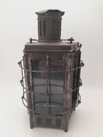 Antik Josef Denk K&K Hof- Spengler Wien lámpa. Jelzett, 27 x 14,5 x 10 cm