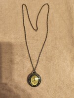 Lucerne Swiss Pendant Watch with Chain