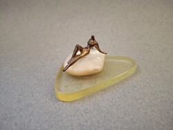 Retró balatoni emlék, 7,3 x 4,3 x 3 cm