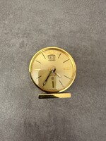 Jaeger-LeCoultre desk clock with 8-day travel alarm