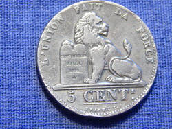 Belgium 5 Centimes 1848