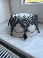 Dreamy Lace Necklace 9 cm Wide. Never Worn.