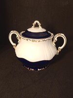 ZSOLNAY Pompadour cukortartó, 11 cm x 14 cm